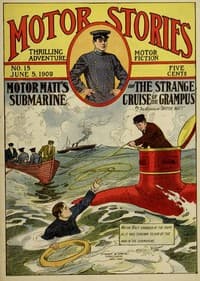 Motor Matt's Submarine; or, The Strange Cruise of the Grampus book cover