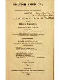 Spanish America, Vol. 1 (of 2)