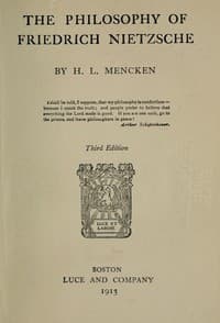 The Philosophy of Friedrich Nietzsche book cover