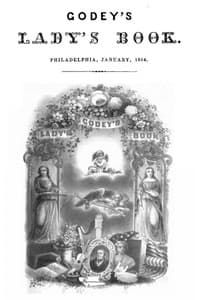 Godey's Lady's Book, Vol. 48, January, 1854 book cover