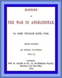 History of the War in Afghanistan, Vol. 2 (of 3)
Third Edition
