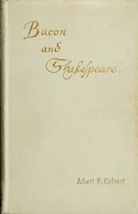 Bacon and Shakespeare book cover