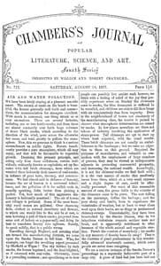 Chambers's Journal of Popular Literature, Science, and Art, No. 712
August 18, 1877 book cover
