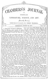 Chambers's Journal of Popular Literature, Science, and Art, No. 713, August 25, 1877 book cover