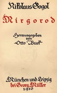 Sämmtliche Werke 4: Mirgorod