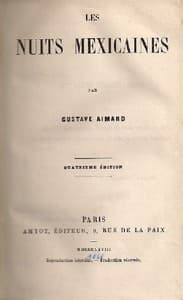 Les nuits mexicaines book cover