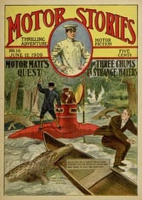 Motor Matt's Quest; or Three Chums in Strange Waters book cover