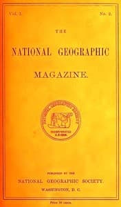 The National Geographic Magazine, Vol. I., No. 2, April, 1889 book cover