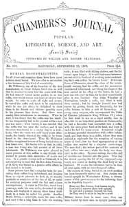 Chambers's Journal of Popular Literature, Science, and Art, No. 717, September 22, 1877