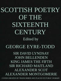 Scottish Poetry of the Sixteenth Century