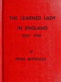 The Learned Lady in England, 1650-1760 book cover