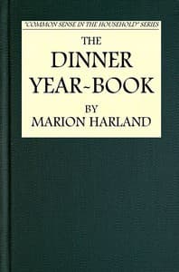 The Dinner Year-Book book cover