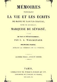 Mémoires touchant la vie et les écrits de Marie de Rabutin-Chantal, (1/6) book cover