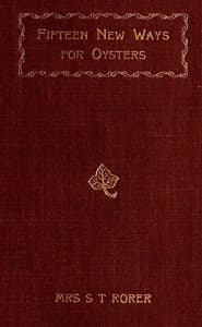 Fifteen New Ways for Oysters book cover