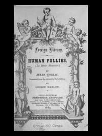Human Follies (La Bêtise Humaine.) book cover