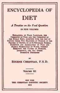 Encyclopedia of Diet: A Treatise on the Food Question, Vol. 3