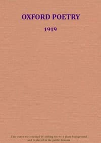 Oxford poetry, 1919