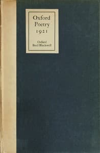 Oxford poetry, 1921