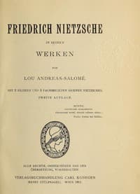 Friedrich Nietzsche in seinen Werken book cover