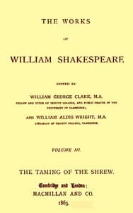 The Works of William Shakespeare [Cambridge Edition] [Vol. 3 of 9]