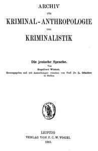 Die jenische Sprache