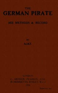 The German pirate book cover