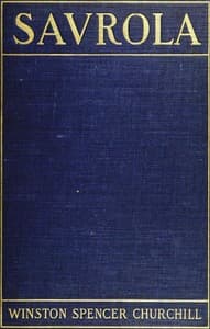 Savrola: A Tale of the Revolution in Laurania book cover