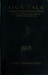 Sign talk book cover