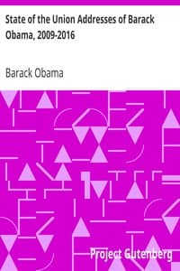 State of the Union Addresses of Barack Obama, 2009-2016 book cover
