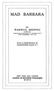 Mad Barbara book cover