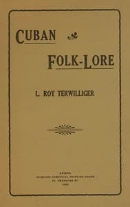 Cuban Folk-Lore book cover