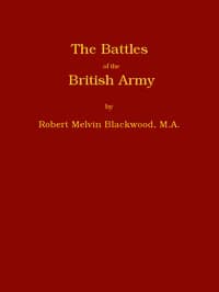 The battles of the British Army book cover