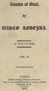 Amadis of Gaul, Vol. 2 book cover