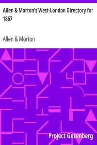 Allen & Morton's West-London Directory for 1867