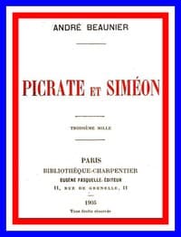Picrate et Siméon book cover