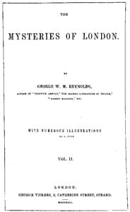 The Mysteries of London, v. 2/4 book cover