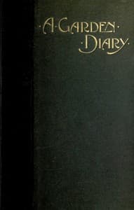 A Garden Diary, September 1899—September 1900 book cover