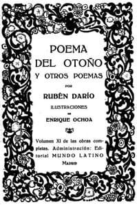 Poema del Otoño y otros poemas
Obras Completas Vol. XI