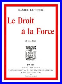 Le droit à la force book cover