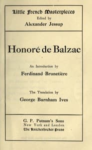 Honoré de Balzac