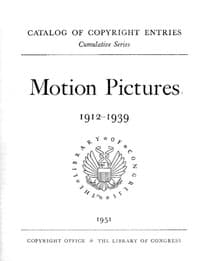 Motion pictures, 1912-1939