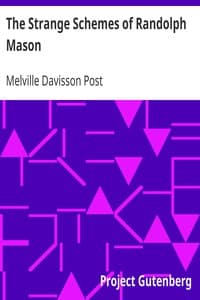The Strange Schemes of Randolph Mason book cover