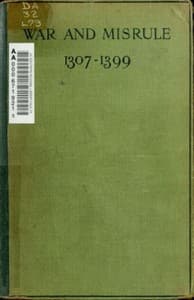 War and Misrule (1307-1399)