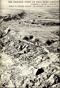 The Geologic Story of Palo Duro Canyon book cover
