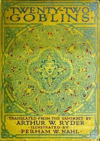 Twenty-Two Goblins. Translated from the Sanskrit book cover
