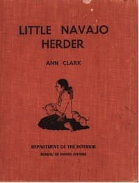 The Little Navajo Herder book cover