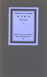 Zion: Gedichte