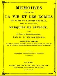 Mémoires touchant la vie et les écrits de Marie de Rabutin-Chantal, (5/6)