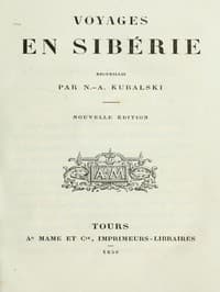 Voyages en Sibérie
