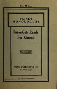 Susan Gets Ready for Church: A Monologue